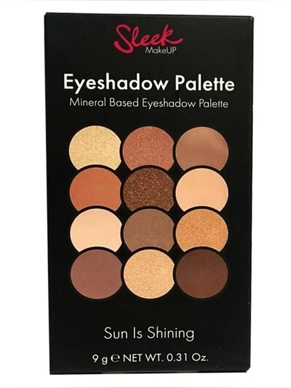 SLEEK MAKEUP Eyeshadow Palette in Sun is Shining, NWT